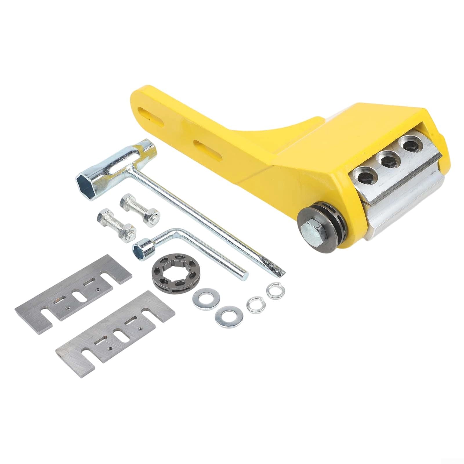 Herramienta de descortezado de troncos, accesorio para motosierra, pelador de troncos .325 3/8, cadenas de paso para sierra de 66 cc, removedor de ladridos de aluminio de acero resistente