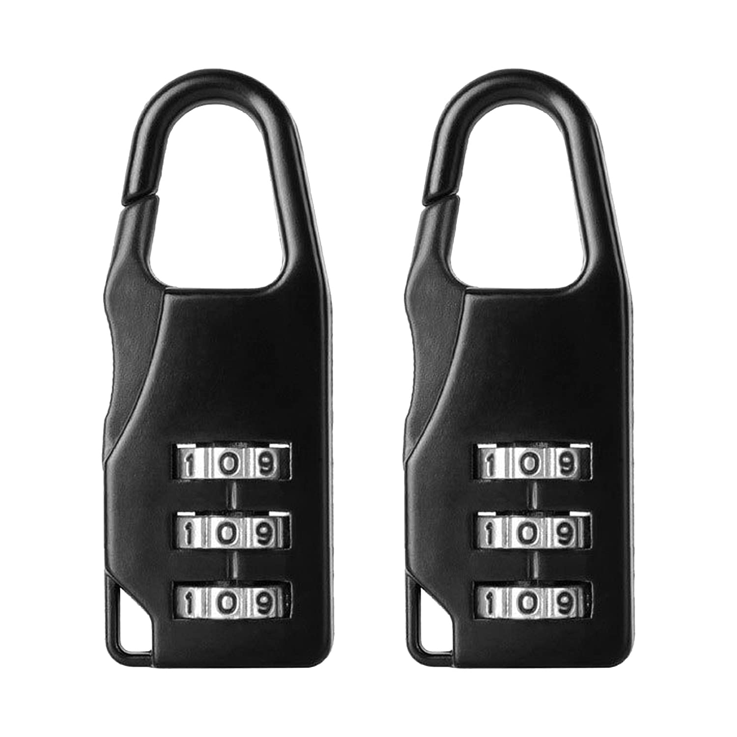 SYGA 3 Digit Combination Padlock Black Number Luggage Travel Code Lock - Pink — Amazon image 14