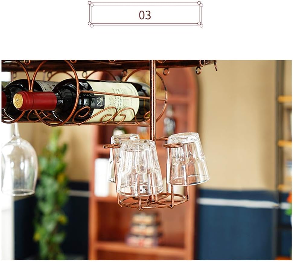 Wine Rack Material Hanging Wine Glass Rack Hanging Cup Holder Creative High Glass Rack Bar Kitchen Home Decoration