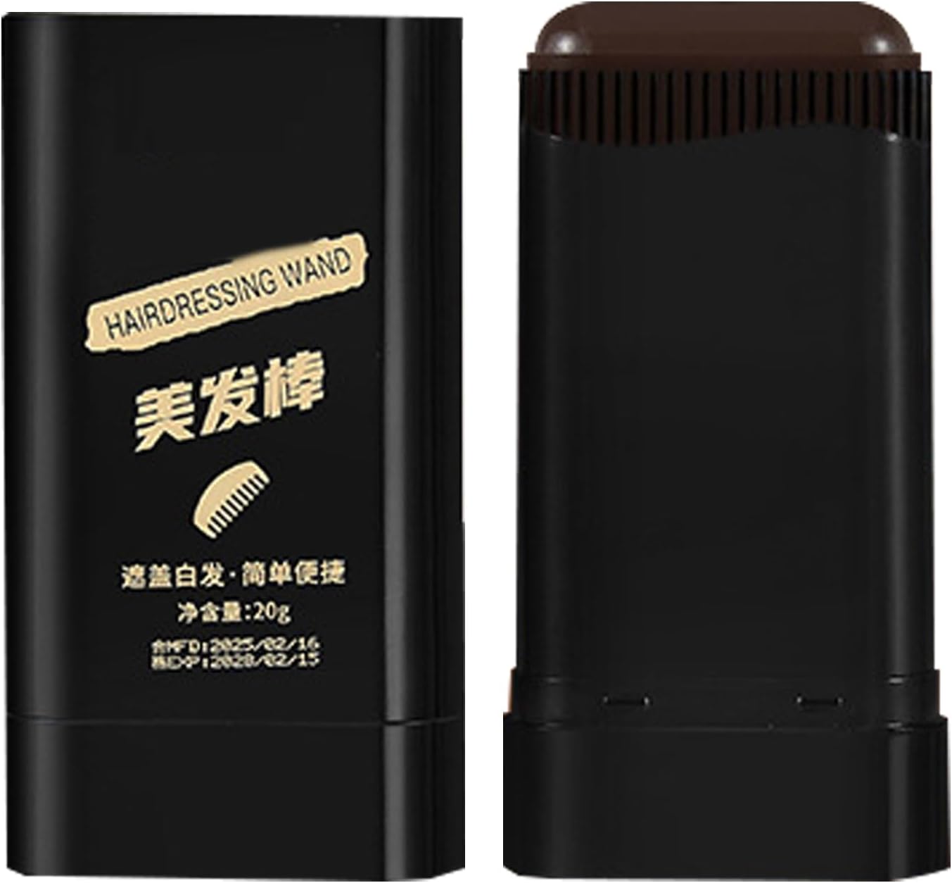 Hair Dye Stick, Hair Coloring Tools, 0.22×1.80 Inches 20g Temporary Dying Brush Chalk Wand, Professional Strands Color for Women, Salon, Home, Travel, Barber, Beard Touch-Up