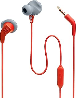 JBL ENDURANCE RUN2 有線 イヤホン IPX5防水/1ボタンリモコン付き/マグネット搭載/3.5mmプラグ コーラル JBLENDURRUN2COR 小