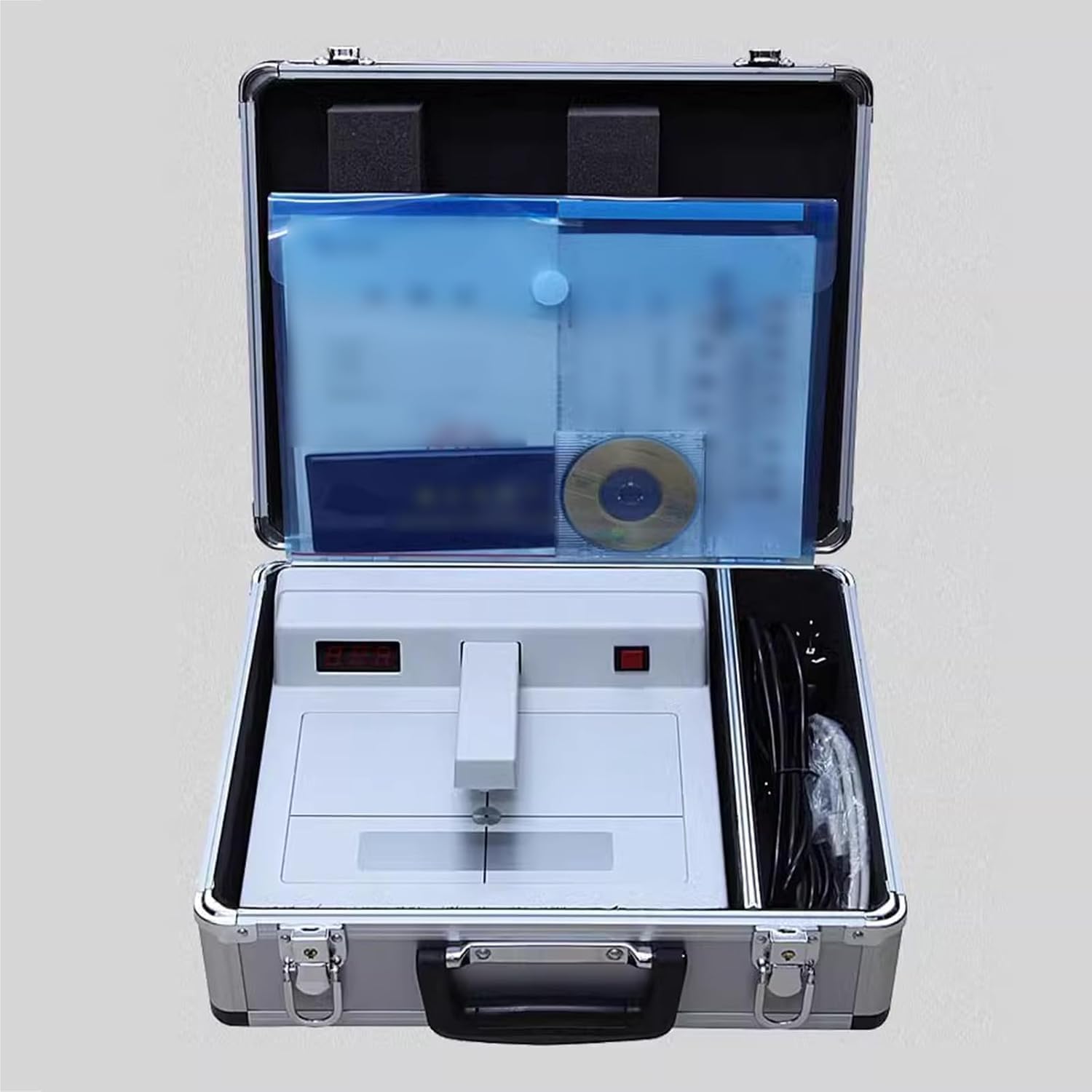 Densitometro Digitale A Trasmissione, in Bianco E Nero, con Intervallo di Misurazione da 0 A 5,0 D, Software di Calibrazione, Diametro Dellapertura 2 Mm E Display LCD, per 0-4.5