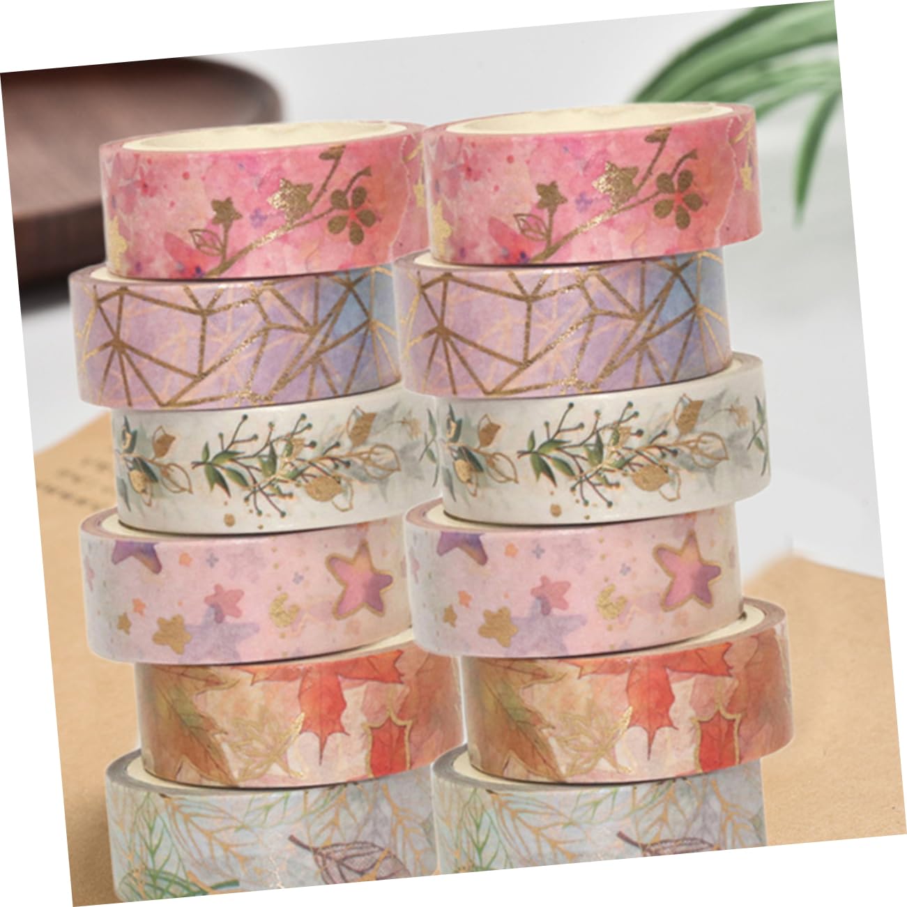 STOBOK Stk Bedrucktes Washi Tape Fotoalbum Dekoratives Washi-tape Altes Washi-tape Streifenband Selber Machen Washi-tape Selber Machen Planerband Autosachen Papier Mehrzweck Aufkleber