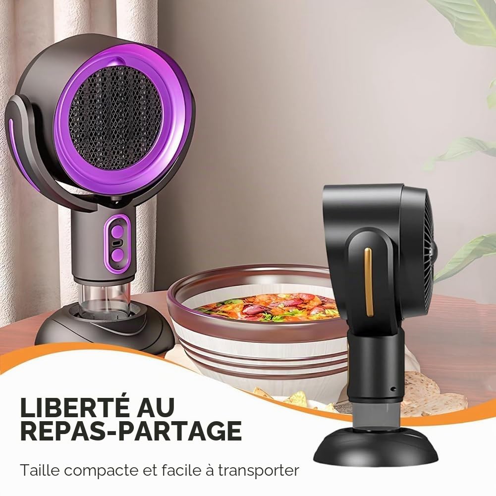 Ventilateur de fumée, filtre amovible et lavable, ventilateur portable Smokeaway pour, ventilateur d'aspiration A