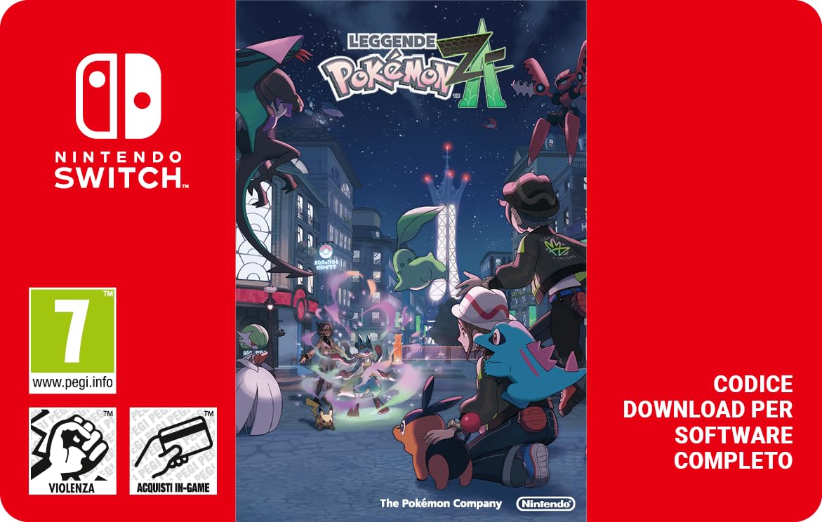 Leggende Pokémon: Z-A | Nintendo Switch - Codice download