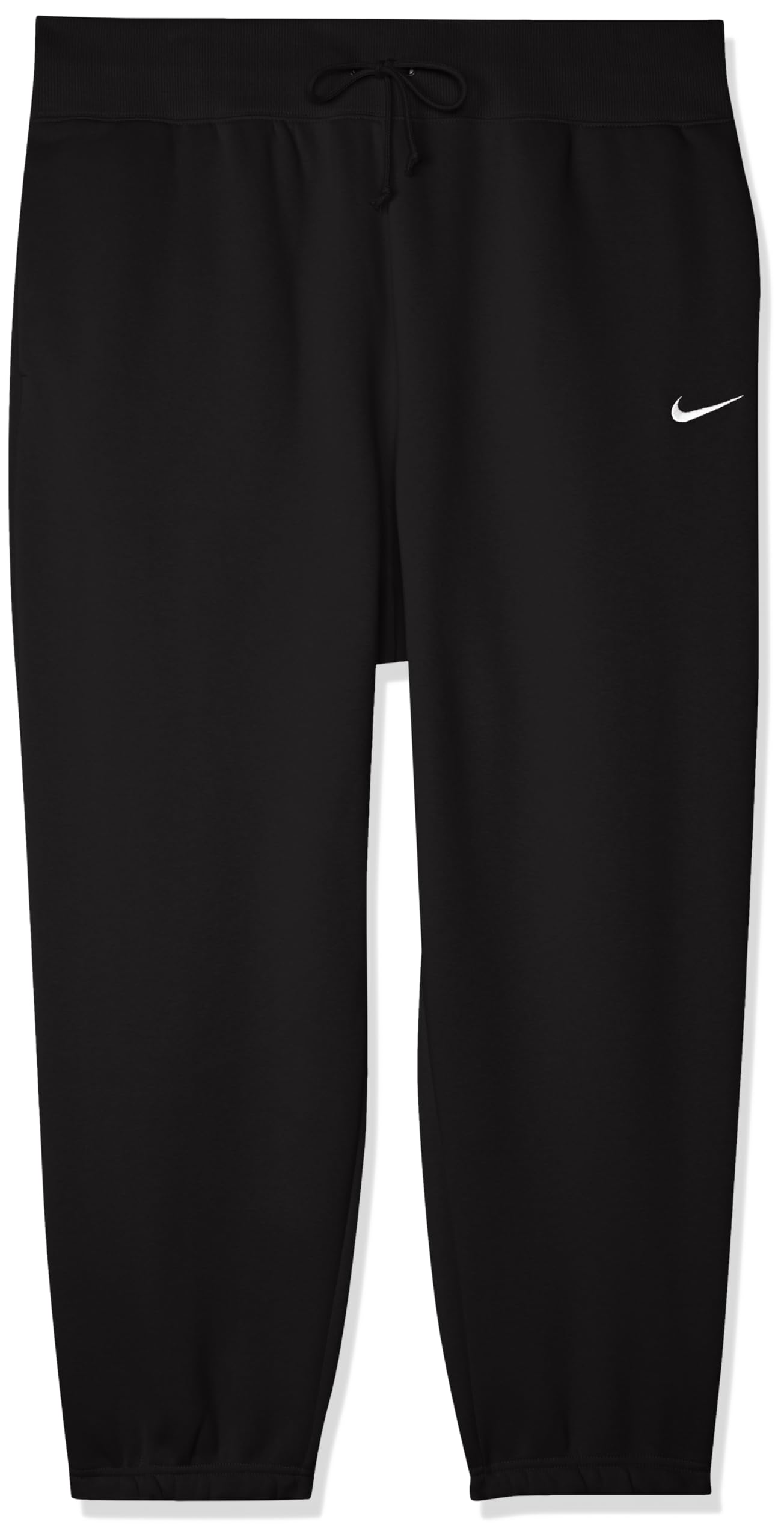 NIKE Women's W NSW PHNX FLC HR OS Pant PL, Black/sail, XXXXXL