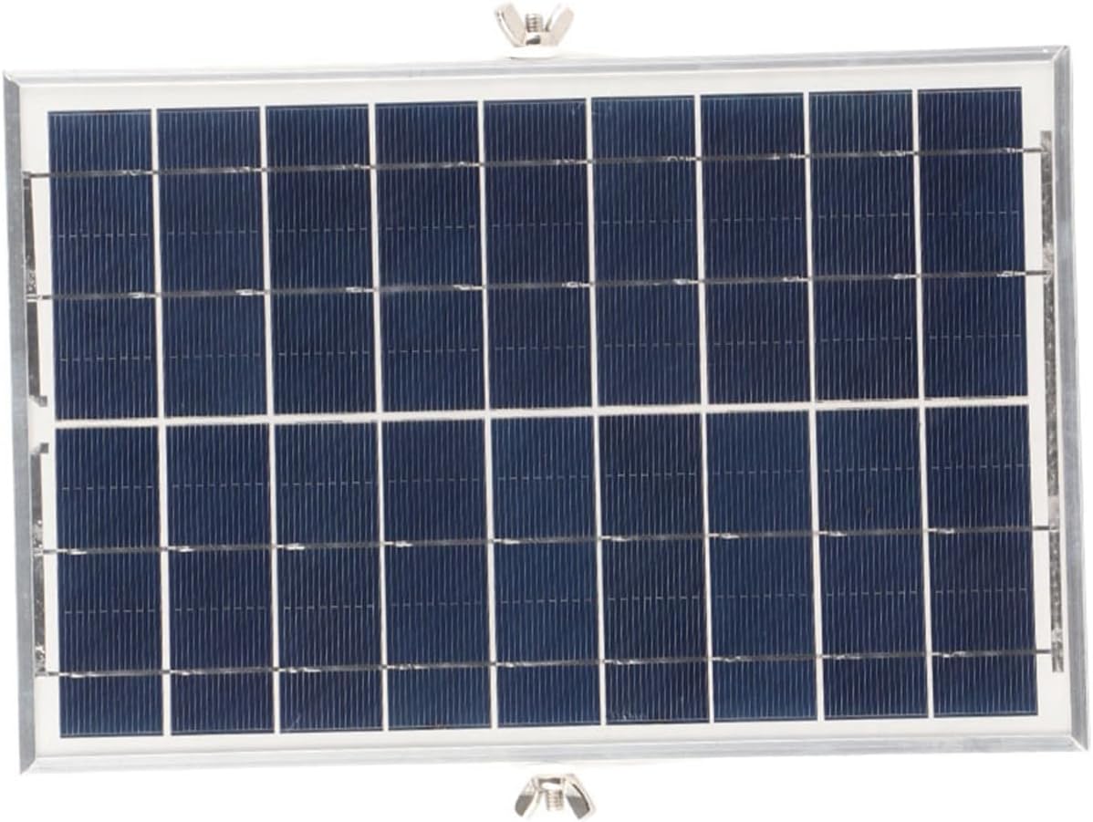 Zerodis Solar Powered Oxygenator Air Pumps Fish Tank Water Oxygen Pump Aquarium Air Pump Pool Pond Oxygen Aerator for Outdoor Fishing Hydroponics Water Oxygenation Solar Powered