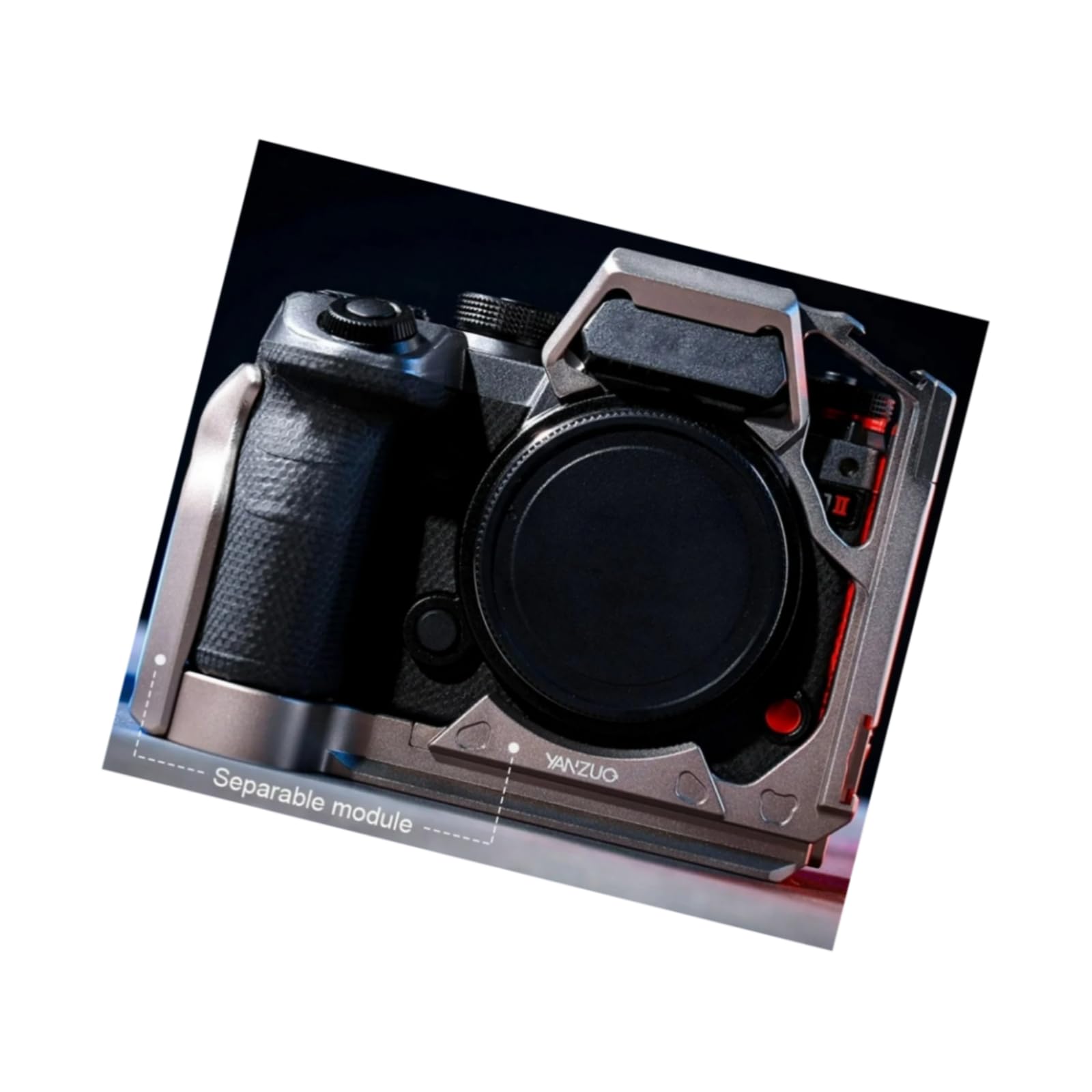 Amazon.co.jp: YANZUO アルミカメラケージ パナソニック LUMIX S1RII