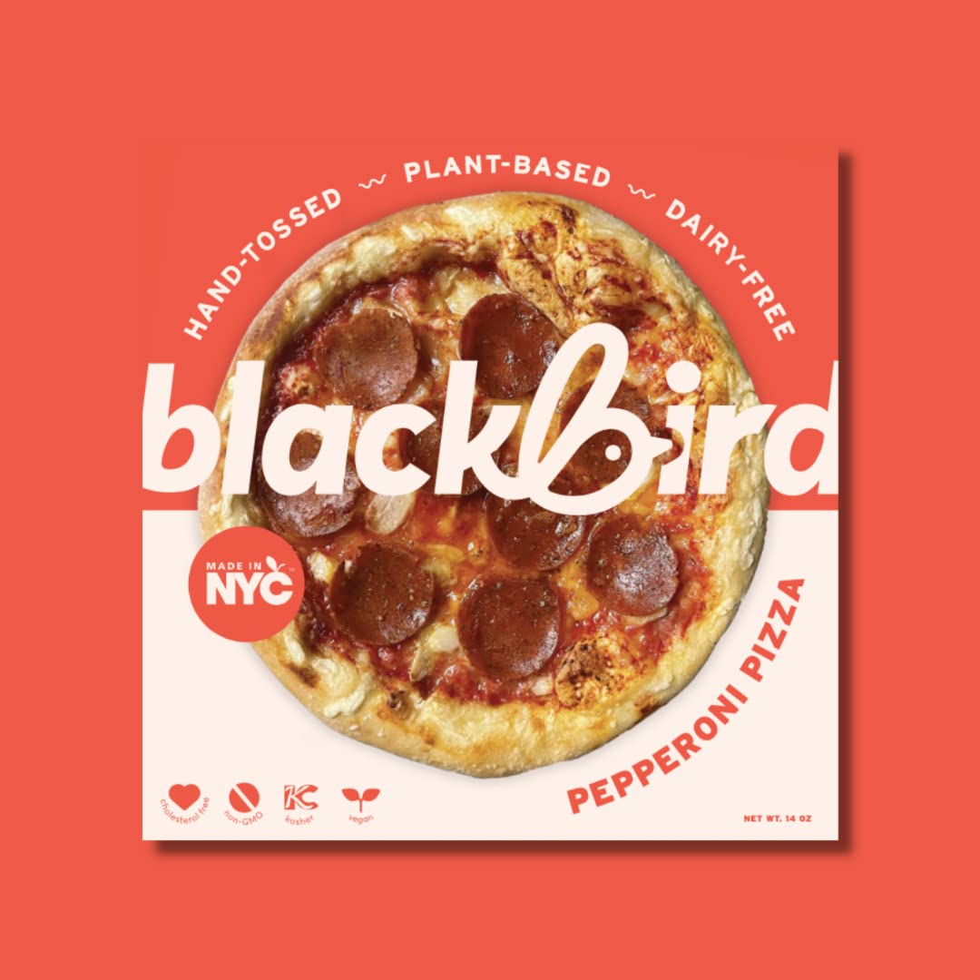 Blackbird Foods Plant-Based Artisanal Hand Tossed Pizzas (Pepperoni, 6 count)