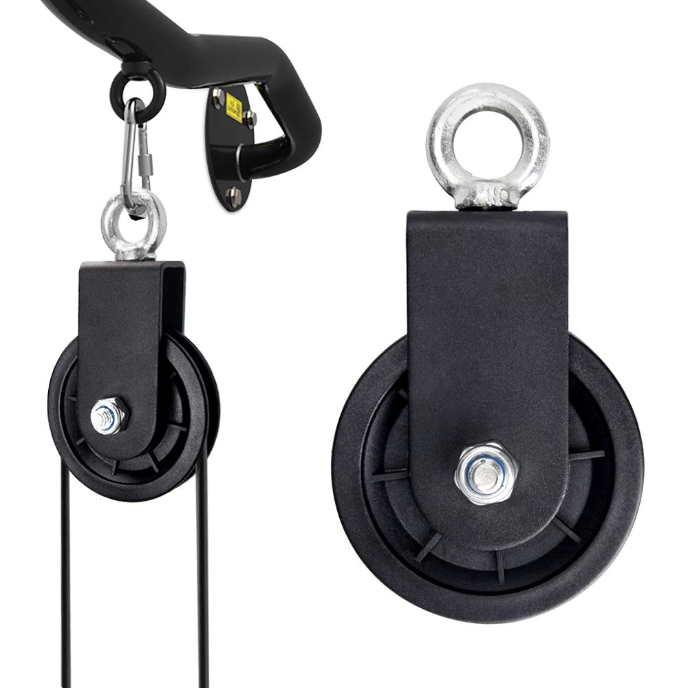 Buy TOBWOLF 55mm/88mm/90mm Silent Fitness Pulley Wheel for Home Gym