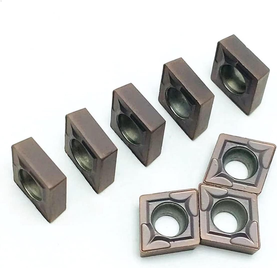 Carbide Tool 10PCS CCMT060204 VP15TF UE6020 US735 Internal Milling Cutter CCMT 060204 Carbide CNC Insert Lathe Milling Cutter Turning Tool Insert