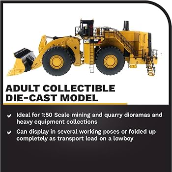 Amazon.com: Diecast Masters 1/50 Caterpillar 994K Wheel