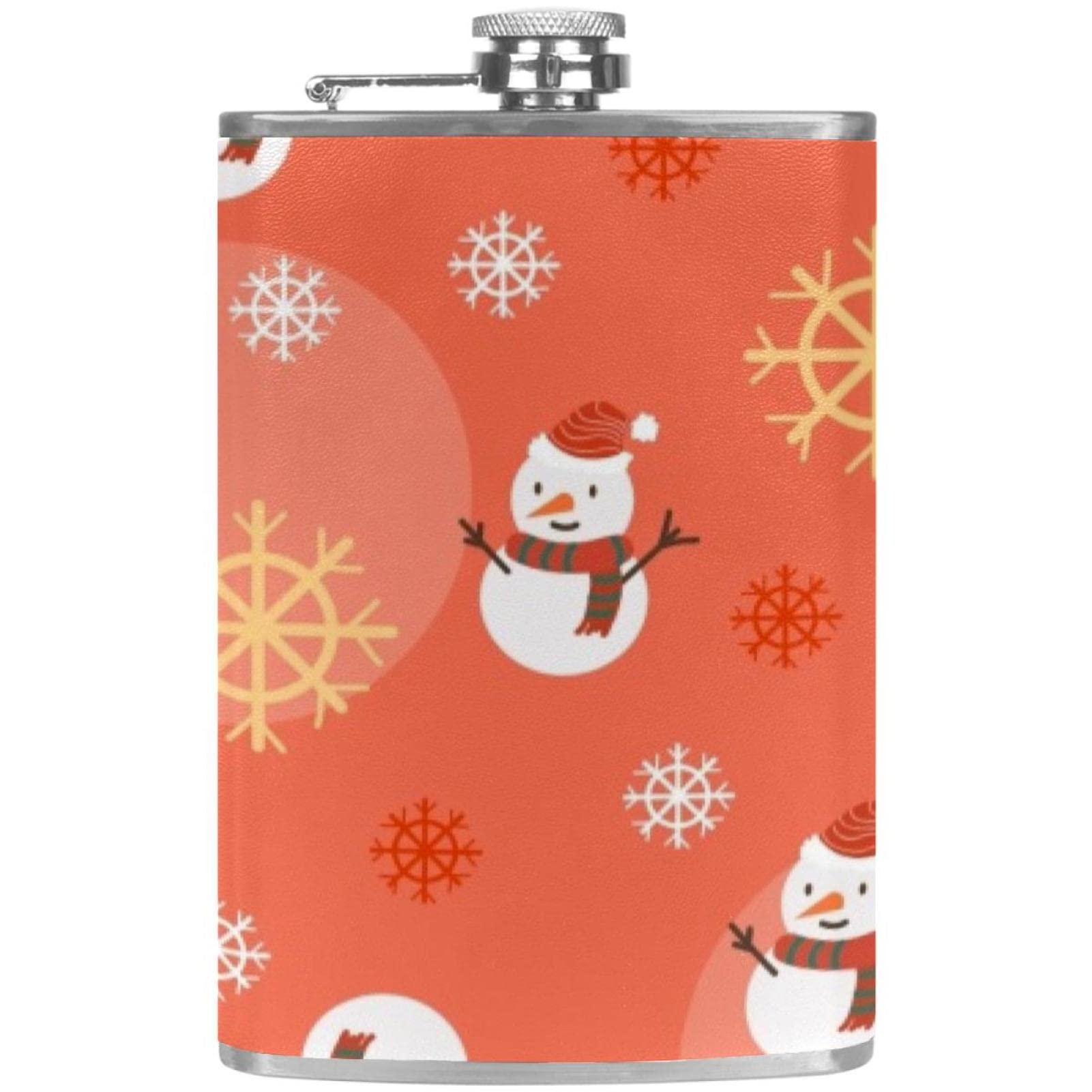 Flasque à liqueur pour homme et femme idéale pour les marchés de Noël et soirées d'hiver