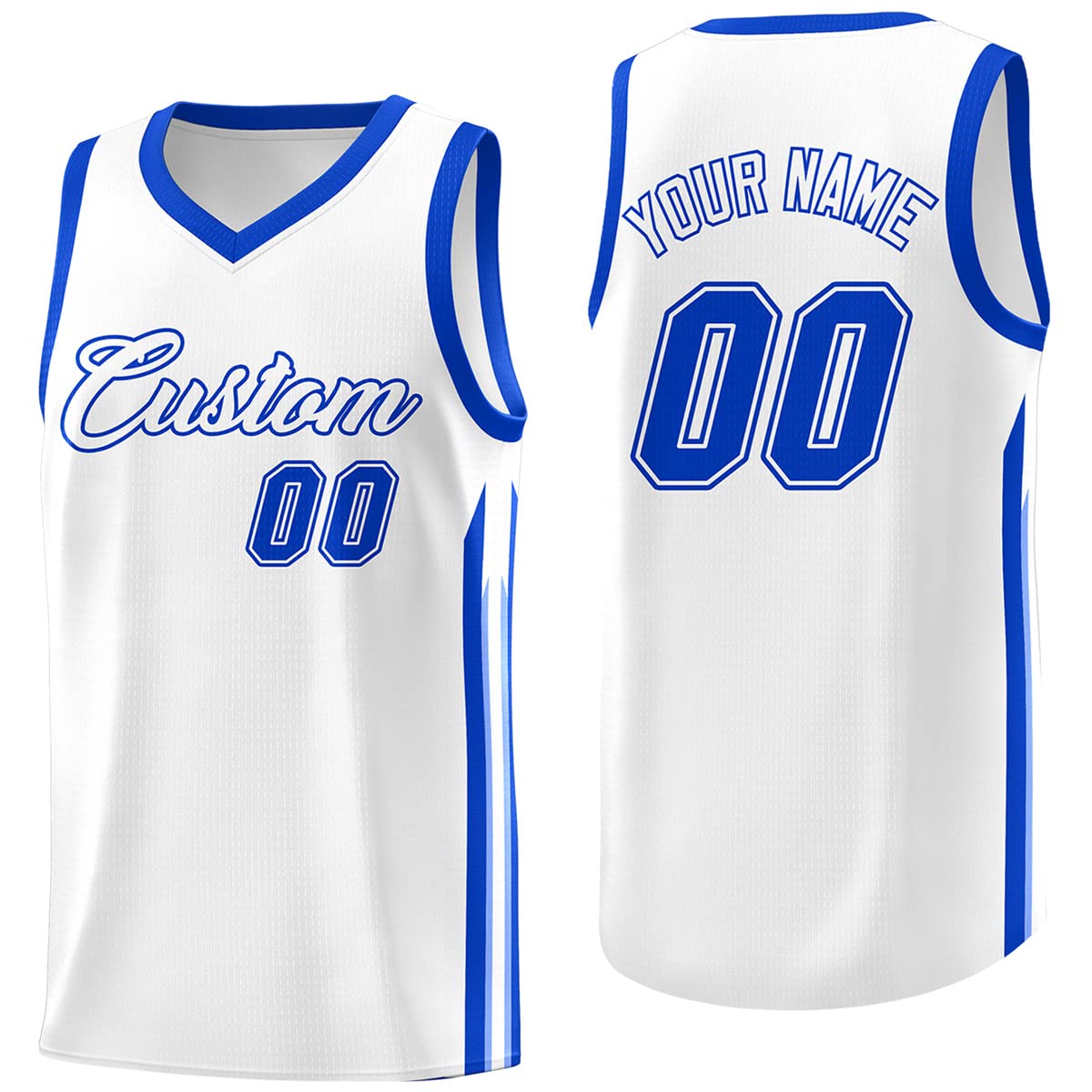 KXK Custom Basketball Jersey, Printed Personalized Name Number for Men Youth