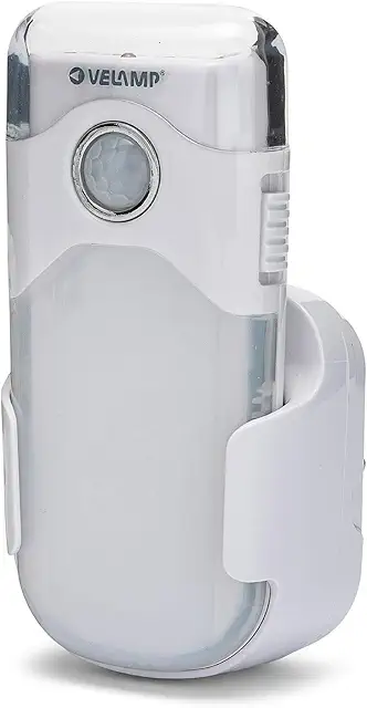 VELAMP R720 Lampada Emergenza 3-in-1 con Luce Cortesia, Anti-Blackout e Torcia Portatile