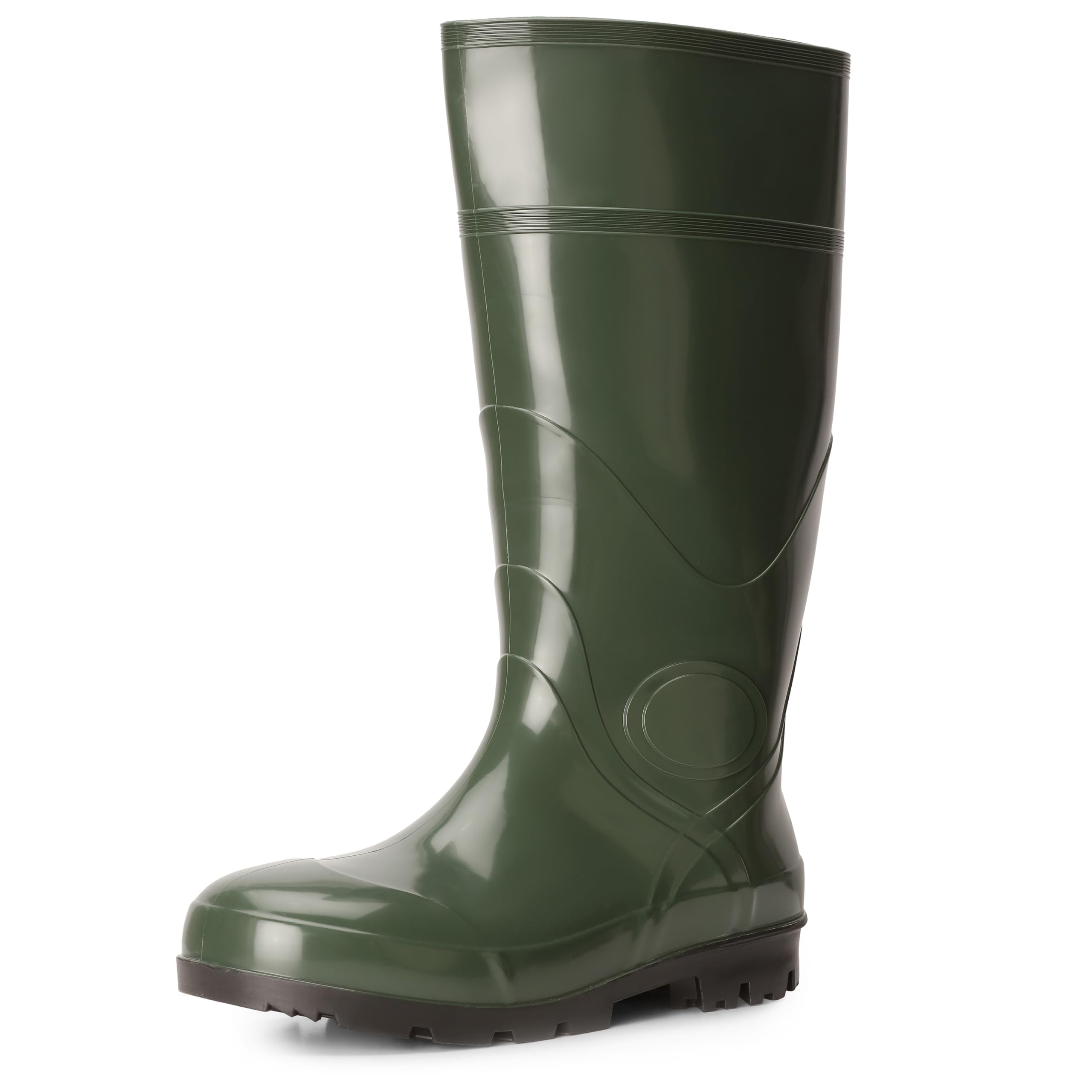 Ladeheid Gummistiefel Herren hoch Erwachsene wasserdichte Regenschuhe LA-914