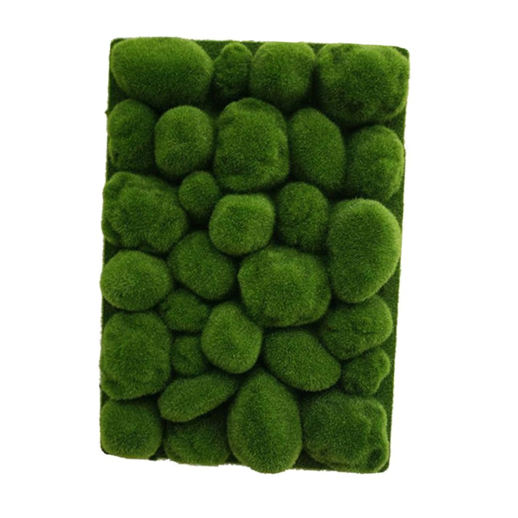 STOBOK Musgo Falso Verde Natural y Realista para Pared y Guirnaldas