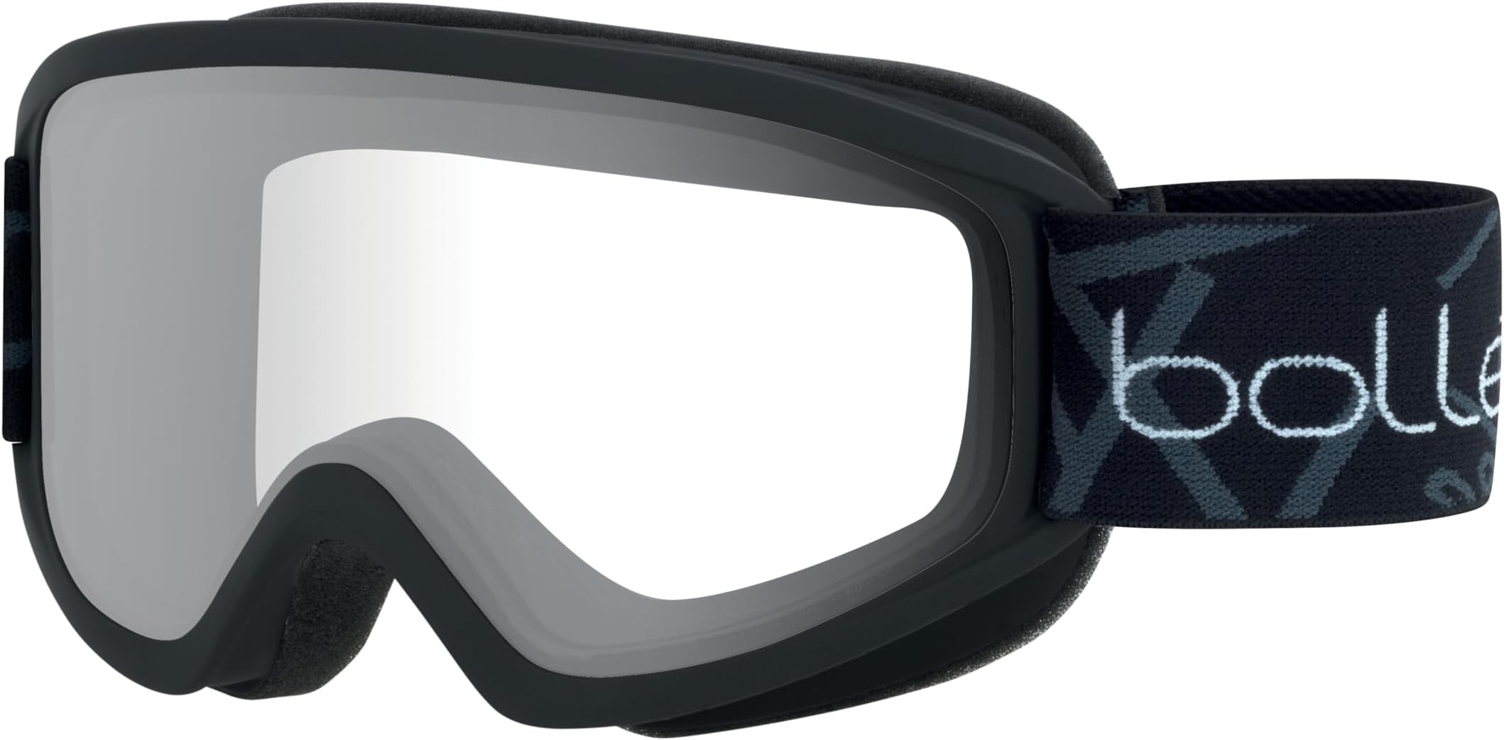 FREEZE & PLUS Matte Black Ski Goggles Optimal vision, anti-fog and anti-scratch protection, double screen, ventilated frame