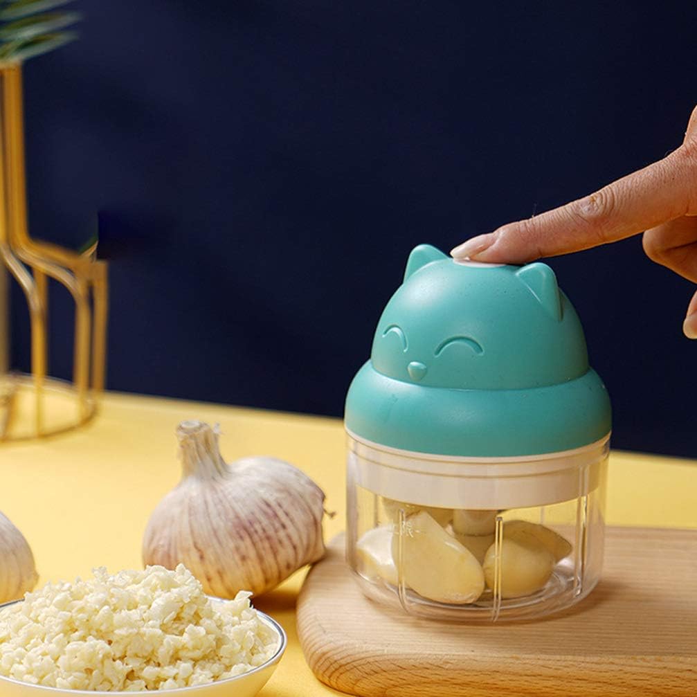 Eletric Grinder 100ml Kitchen Electric Grinder Electric Garlic Mini Vegetable Food Garlic Press Crusher Kitchen Accessories Portable Grinder