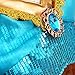 Princess Jasmine Costume Dress Up Clothes Fancy Sequined Arabian Outfit Attire with Tiara Wand Gloves Accessories Set for Little Toddler Girls Kids Halloween Cosplay Birthday Party 3T 4T 3-4 Years