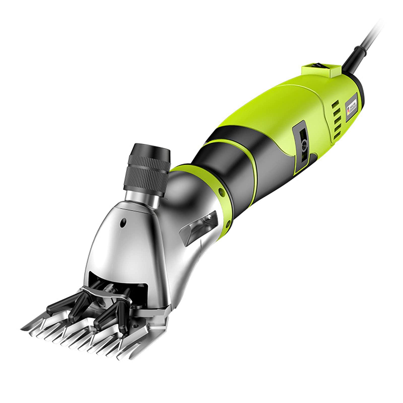 DOUKI KI Sheep Shears Professional Electric Animal Grooming Shears, 6-Speed Farm Livestock Barber Shears, Suitable for Thick-Haired Animals