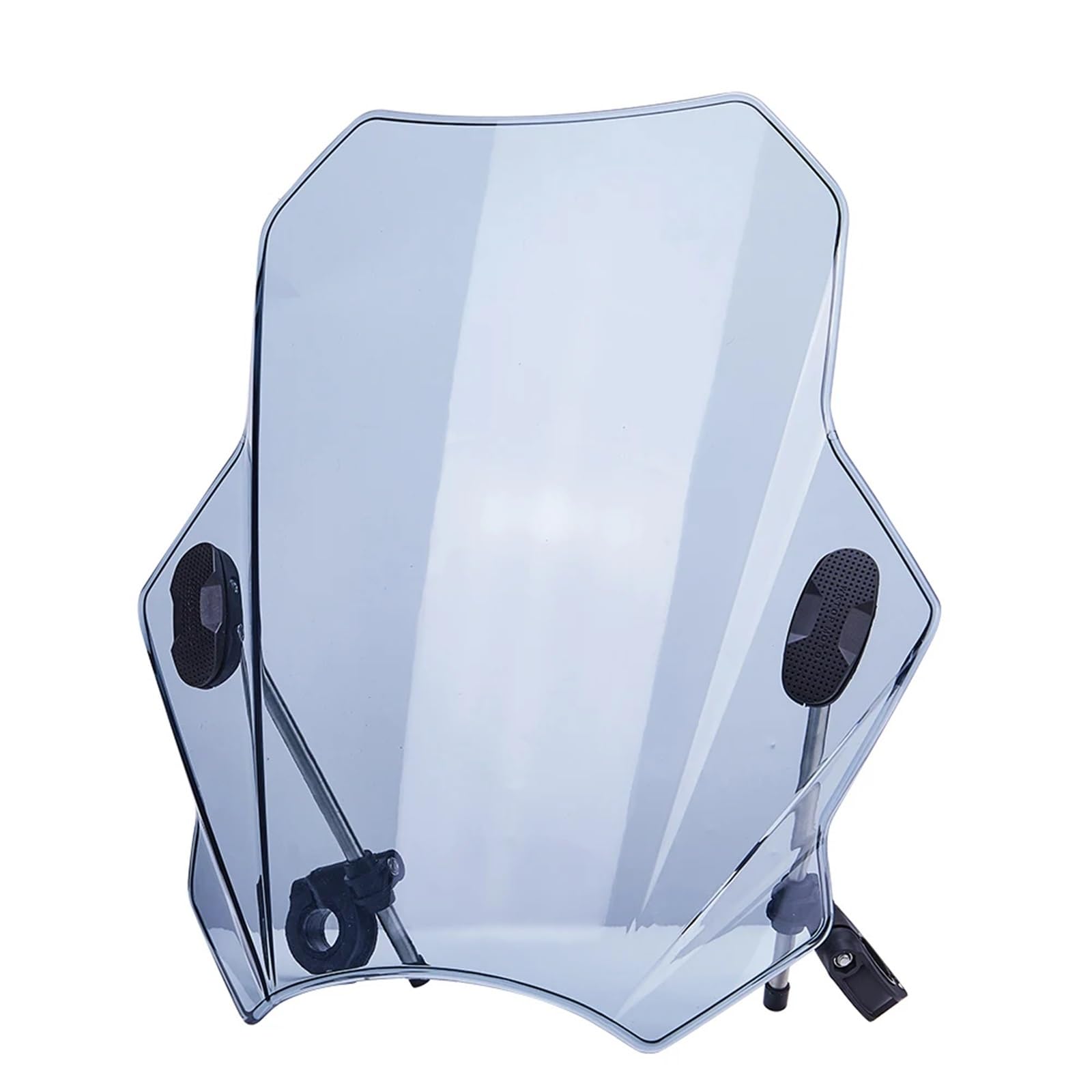 powietrzadeflektor Pasuje do YAMAHA MT09 MT07 R1 R3 CMX300 CMX 500 R1200RS CBF500 Deflektory Szyba przednia Motocyklowa Uniwersalna Deflektor motocykla(Transparent Gray)