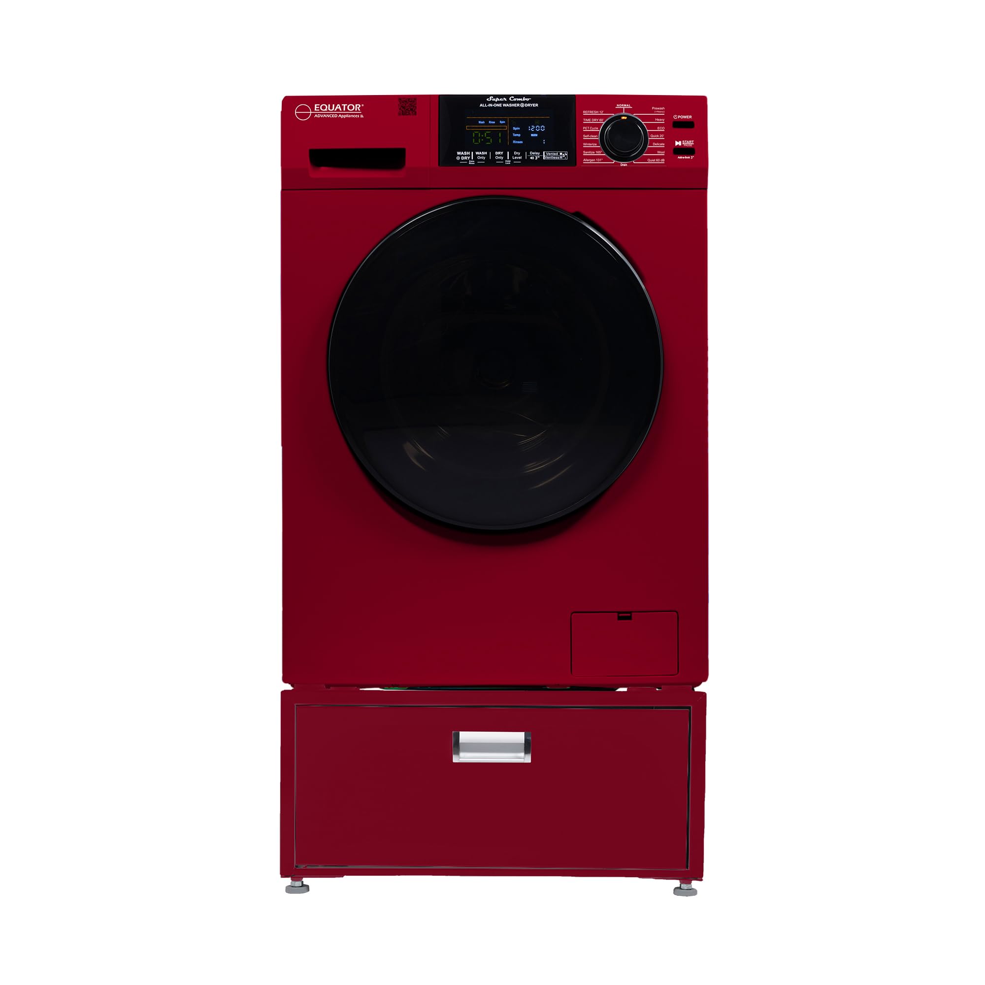 Equator 1.6cf 110V Vented/Ventless Sani Combo