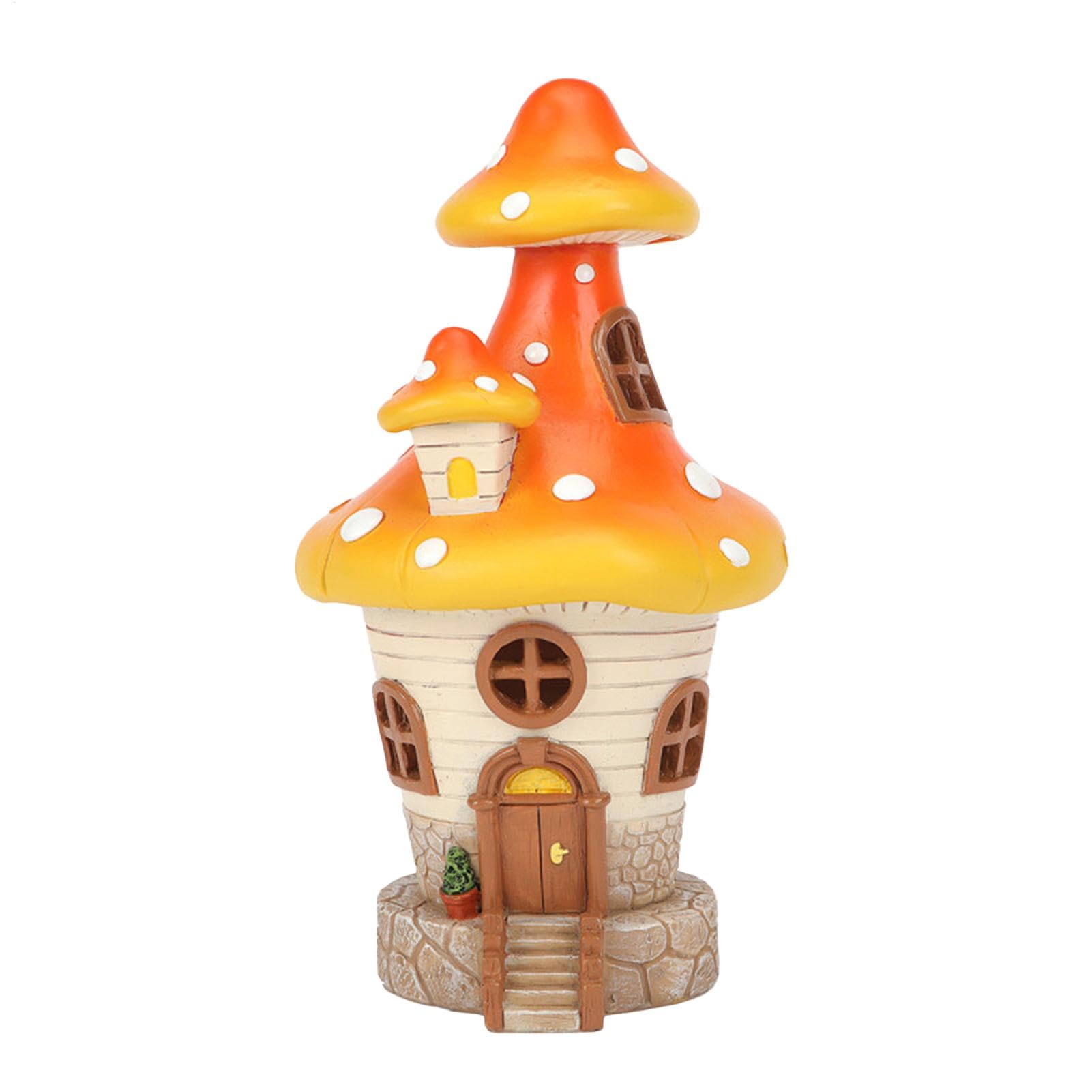 Décoration de jardin solaire champignon pour illuminer vos soirées de terrasse