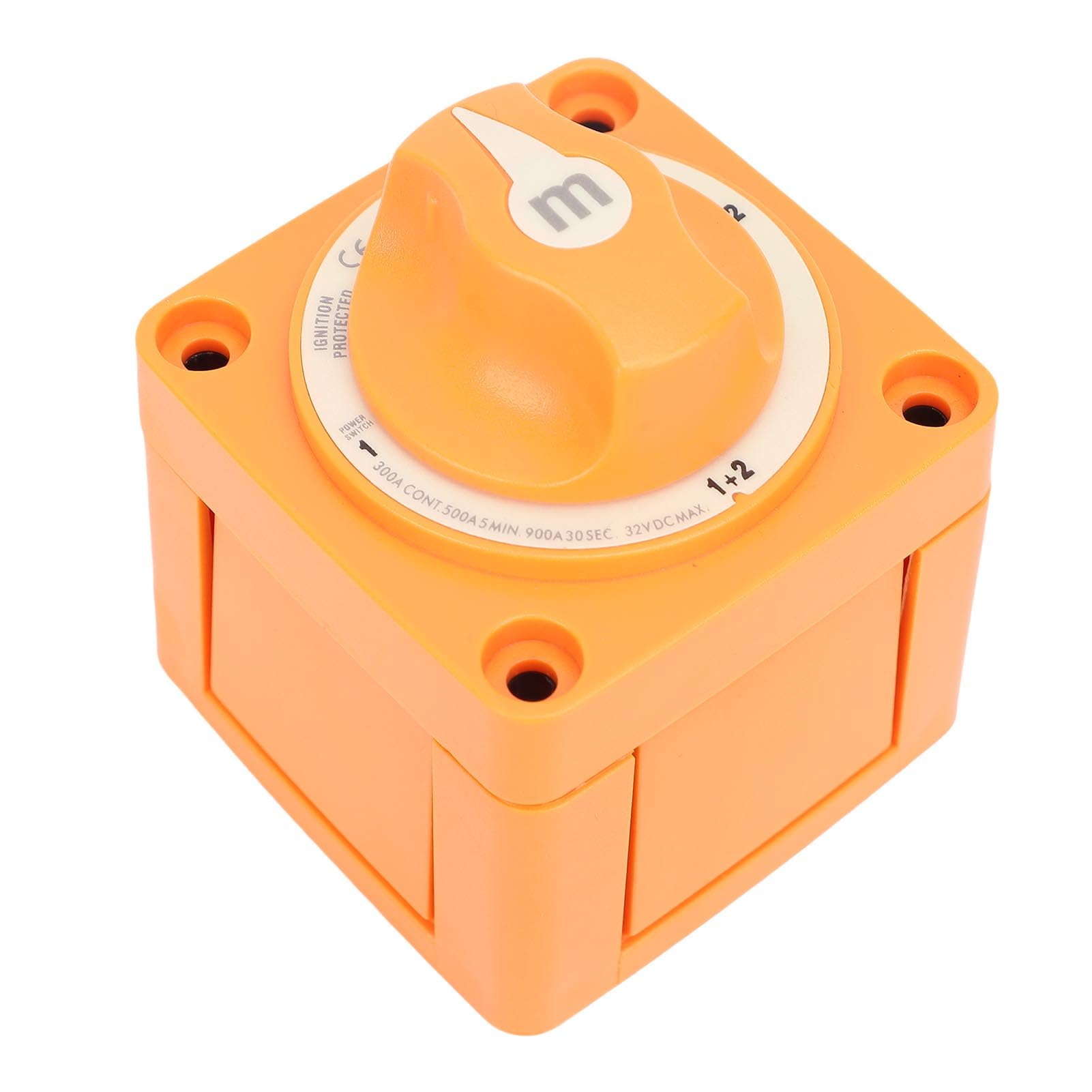 RV Battery Cut Off Switch Water Proof 300A Marine Boat Battery Disconnect Switch Master Isolator