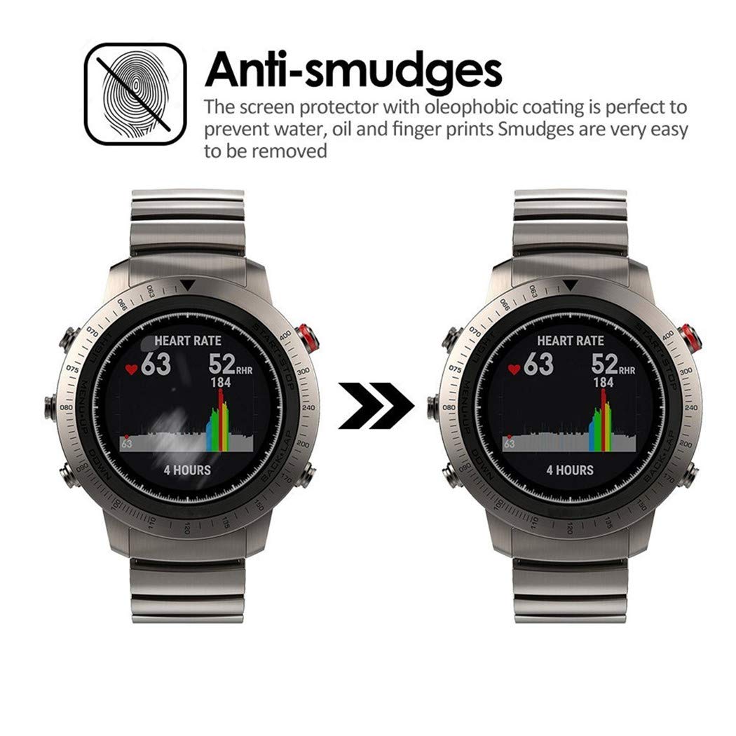 X-Dision [2 Pacchi] HD Proteggi Schermo Compatibile con Garmin Edge 1000, 0,26mm HD Screen Protector, 9H Protezione in Vetro Temperato, Anti-graffio, più Protezione