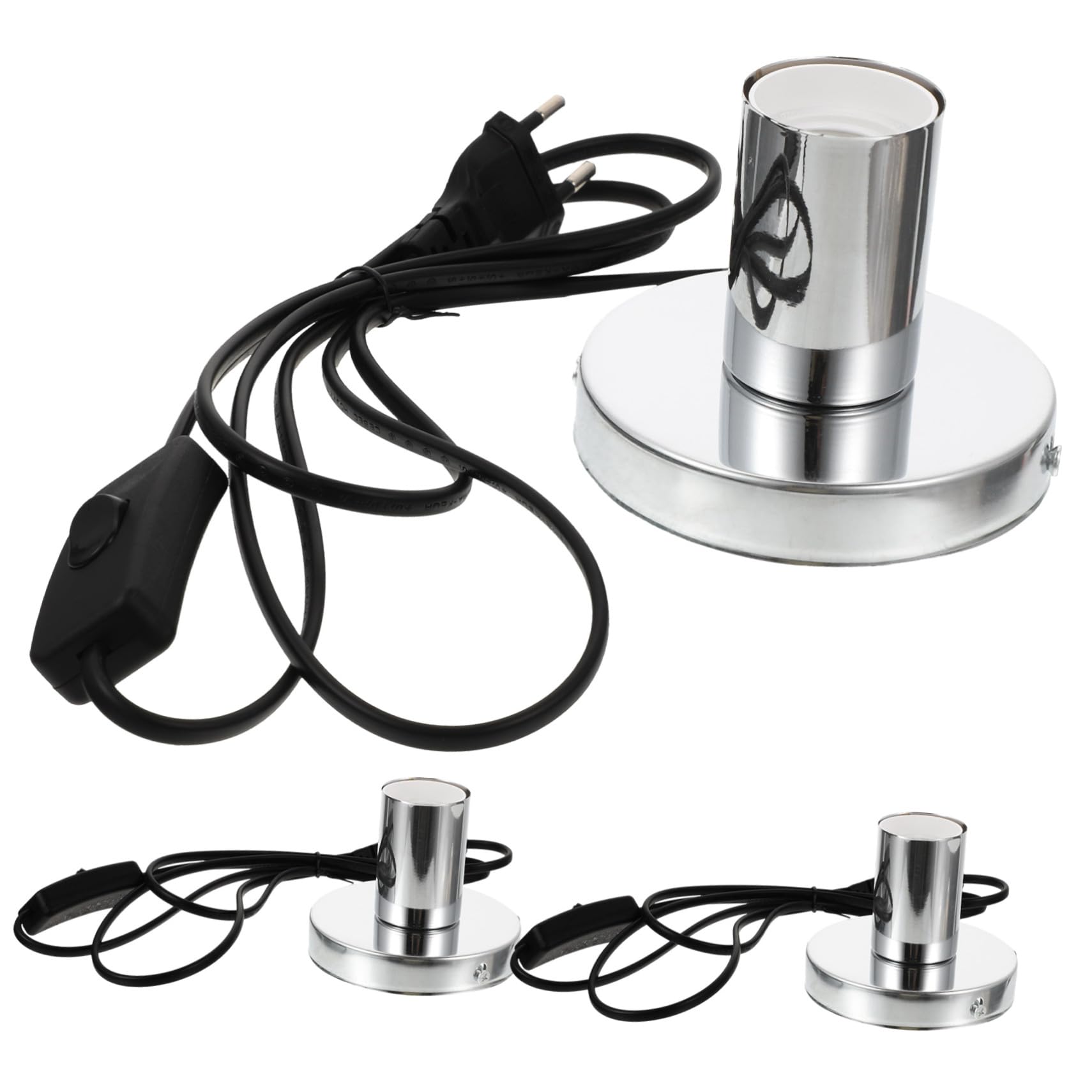 Douille E27 pour Lampe de Table, Lot de 3, Base de Remplacement