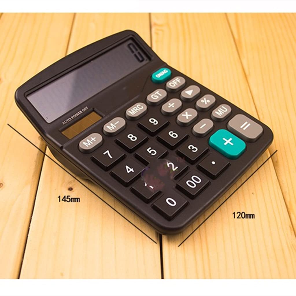 FMURY - Calculadoras electrónicas de escritorio de pantalla grande de 12 dígitos para el hogar, oficina, escuela, herramientas de contabilidad financiera