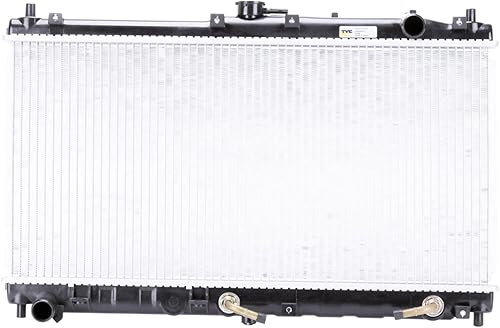 TYC 2268 Mazda Miata repuesto de aluminio para radiador, 1 fila de plástico