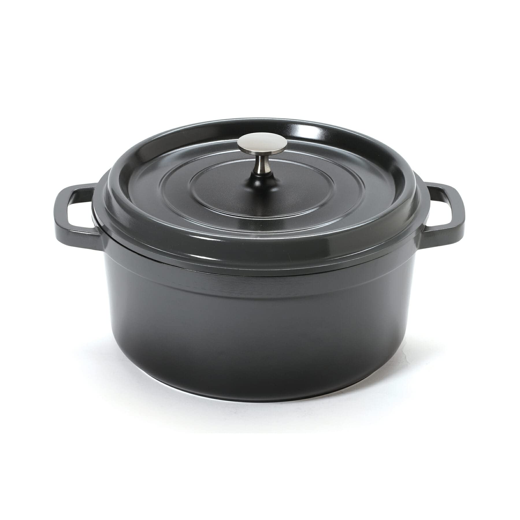 GET 4.5 Quart / Round / Gray Dutch Ovens