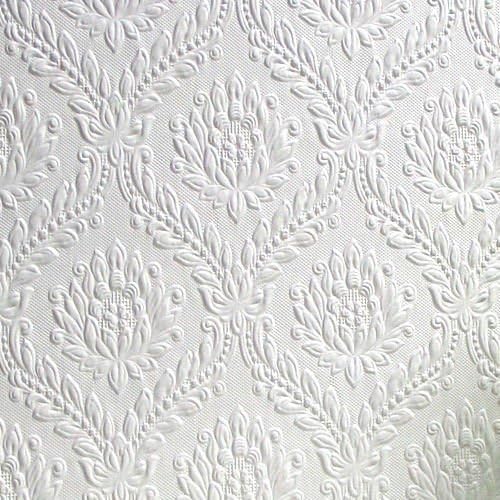 Brewster Damask Wallpaper Paintable Textured Embossed Vinyl Dryden