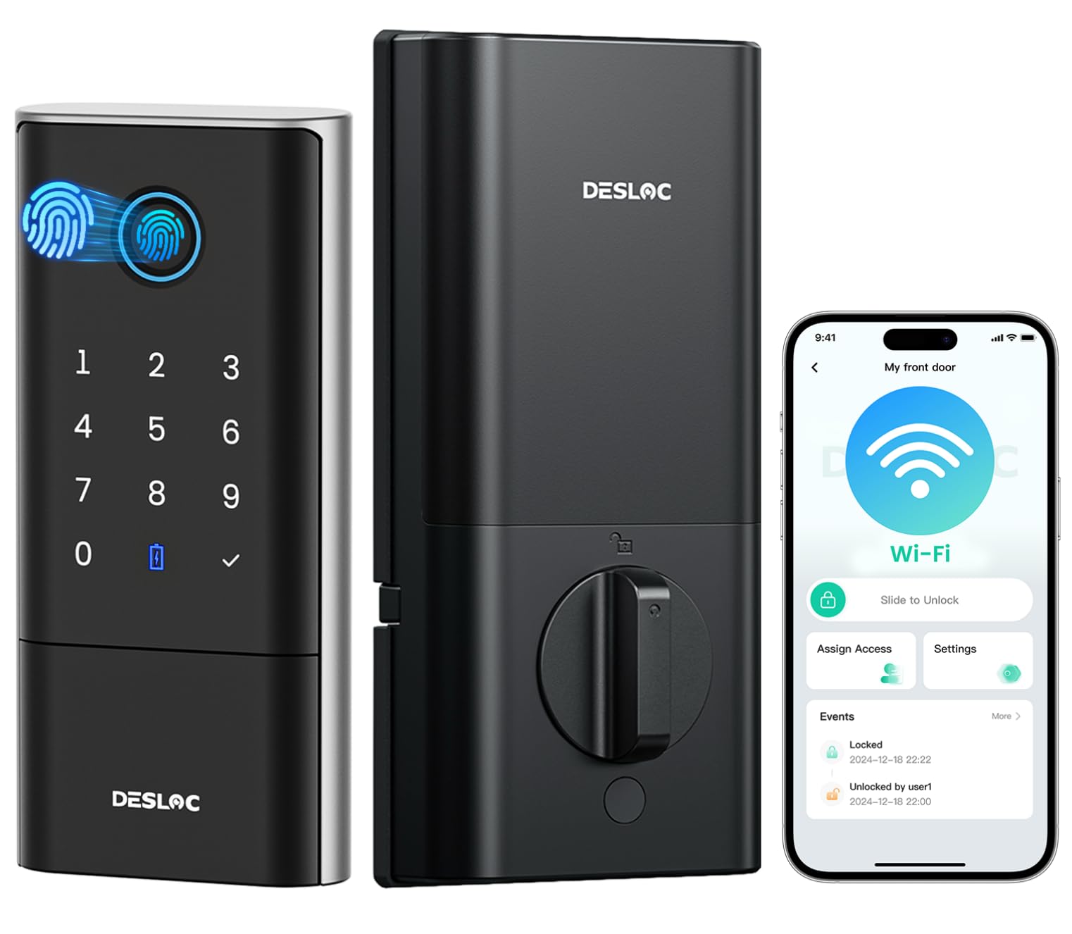 Photo 1 of DESLOC K120 WiFi Smart Lock