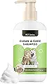 Pet Shampoo, Clean Care Shampoo for Dogs and Cats, Seasonal Itch Relief - product image