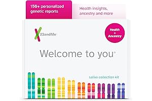 Health + Ancestry Service: Personal Genetic DNA Test Including Health Predispositions, Carrier...