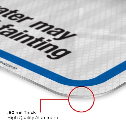 Miniatura 6 de New Mexico Spa Rules Sign, Complies with State of New Mexico Pool Safety Code, 24x30 Inches, 3M EGP Reflective .080 Aluminum, Fade Resistant, Made