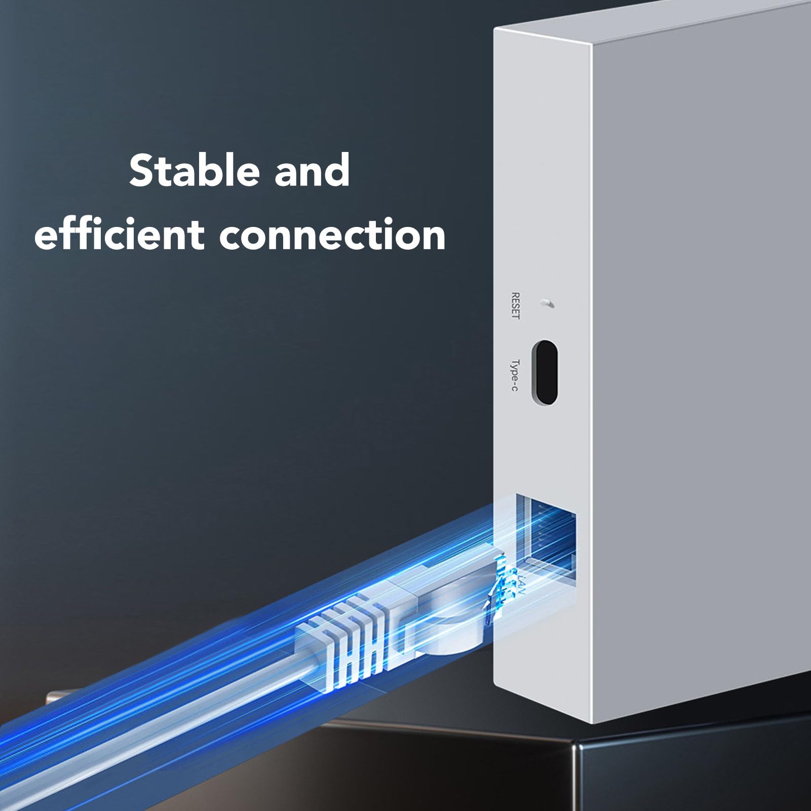 Hyuduo Puerta de Enlace con Cable, Puerto de Red RJ45 ZigBee 3.0 Smart Home Hub con Control Remoto por Voz, para Dispositivos IoT Compatibles con Tuya