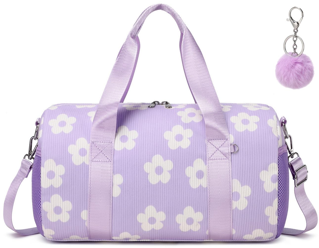 Girls Sports Bag Ballet Bags for Little Girls Dance Gymnastics Bags for Kids Overnight Duffle Bag