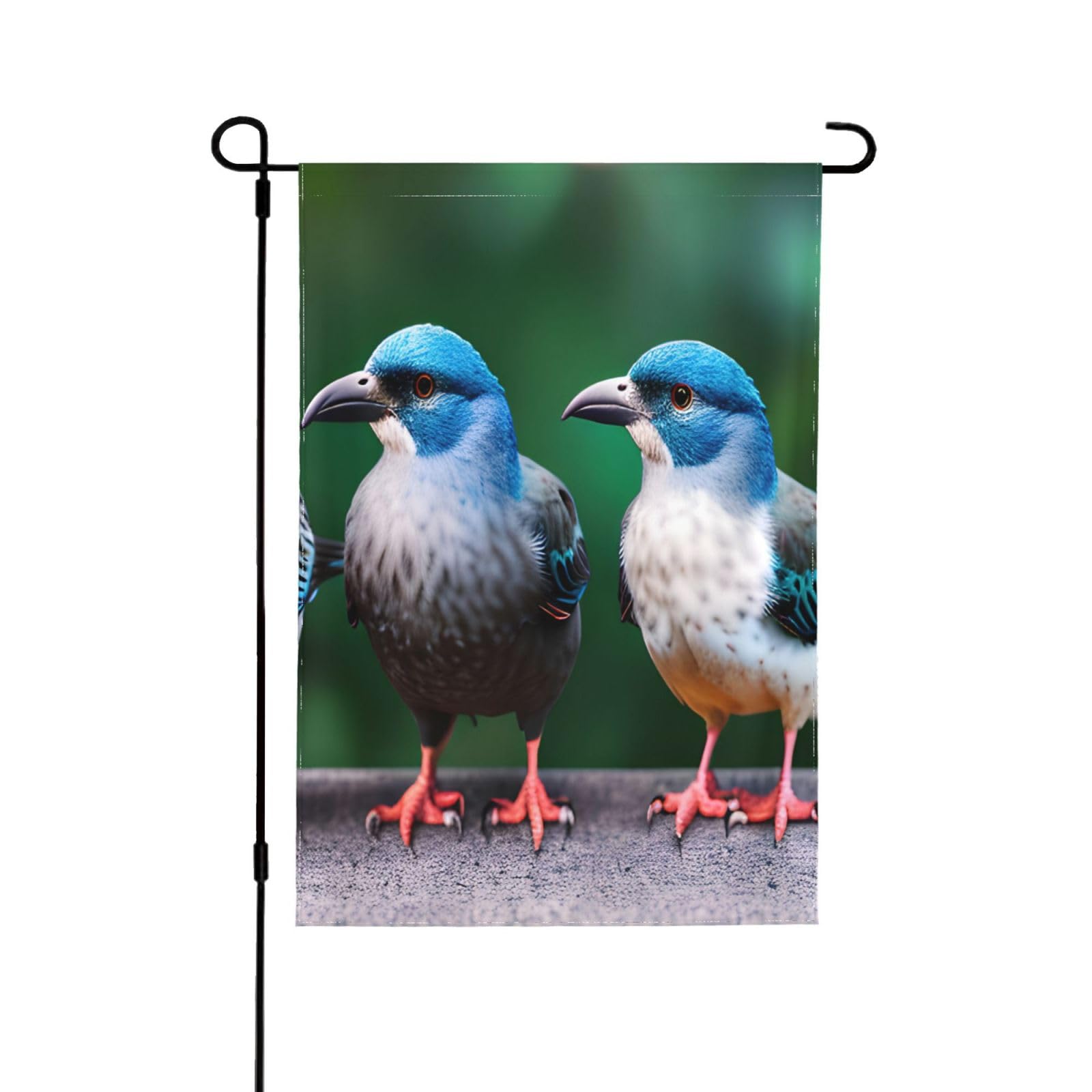 Drapeaux décoratifs oiseaux pour jardin extérieur sans décoloration au fil des saisons