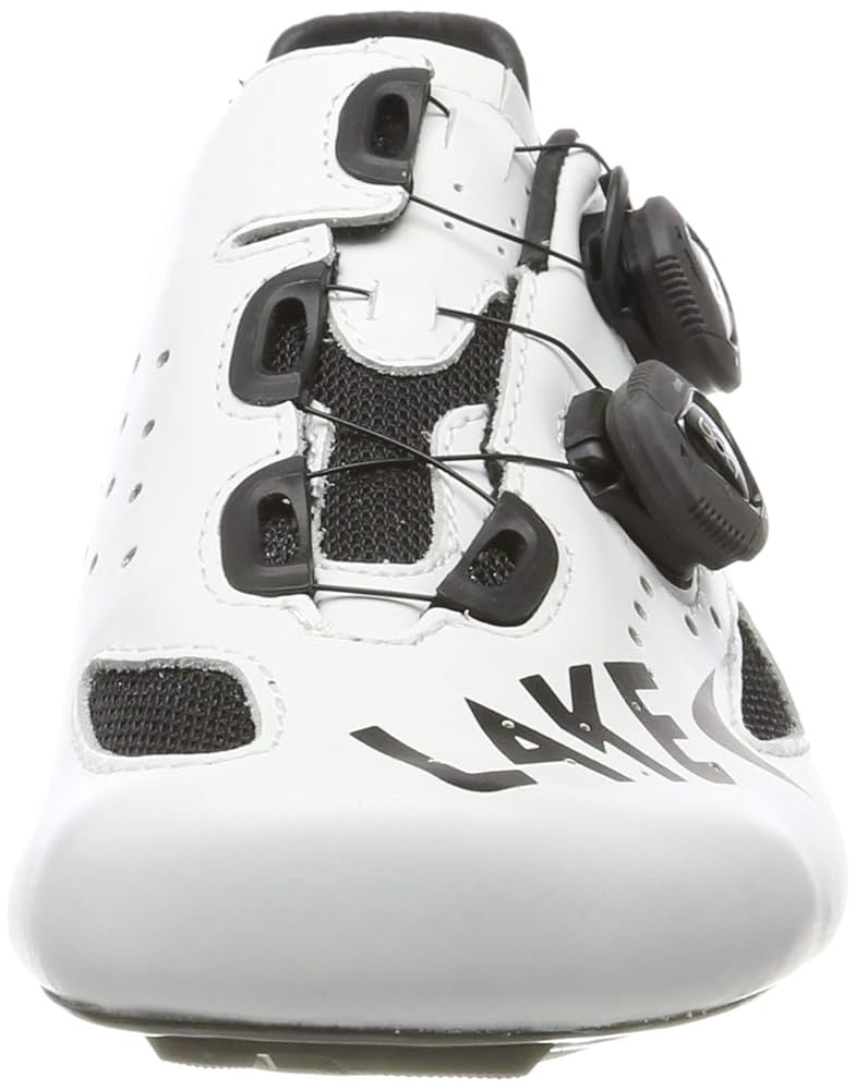 Lake CX 237 Wide Road Shoe - Cycling - Men's White/Black