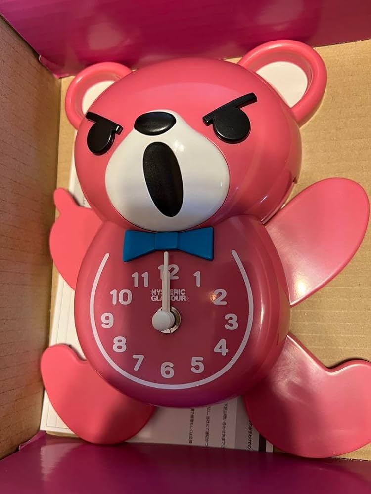 【非売品】ヒステリックグラマー　ノベルティ　置時計　動作確認済み 非売品】ヒステリックグラマー ノベルティ 置時計 動作確認済み