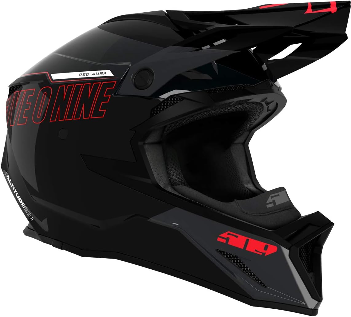 509 Altitude 2.0 Helmet (Red Aura - Large)