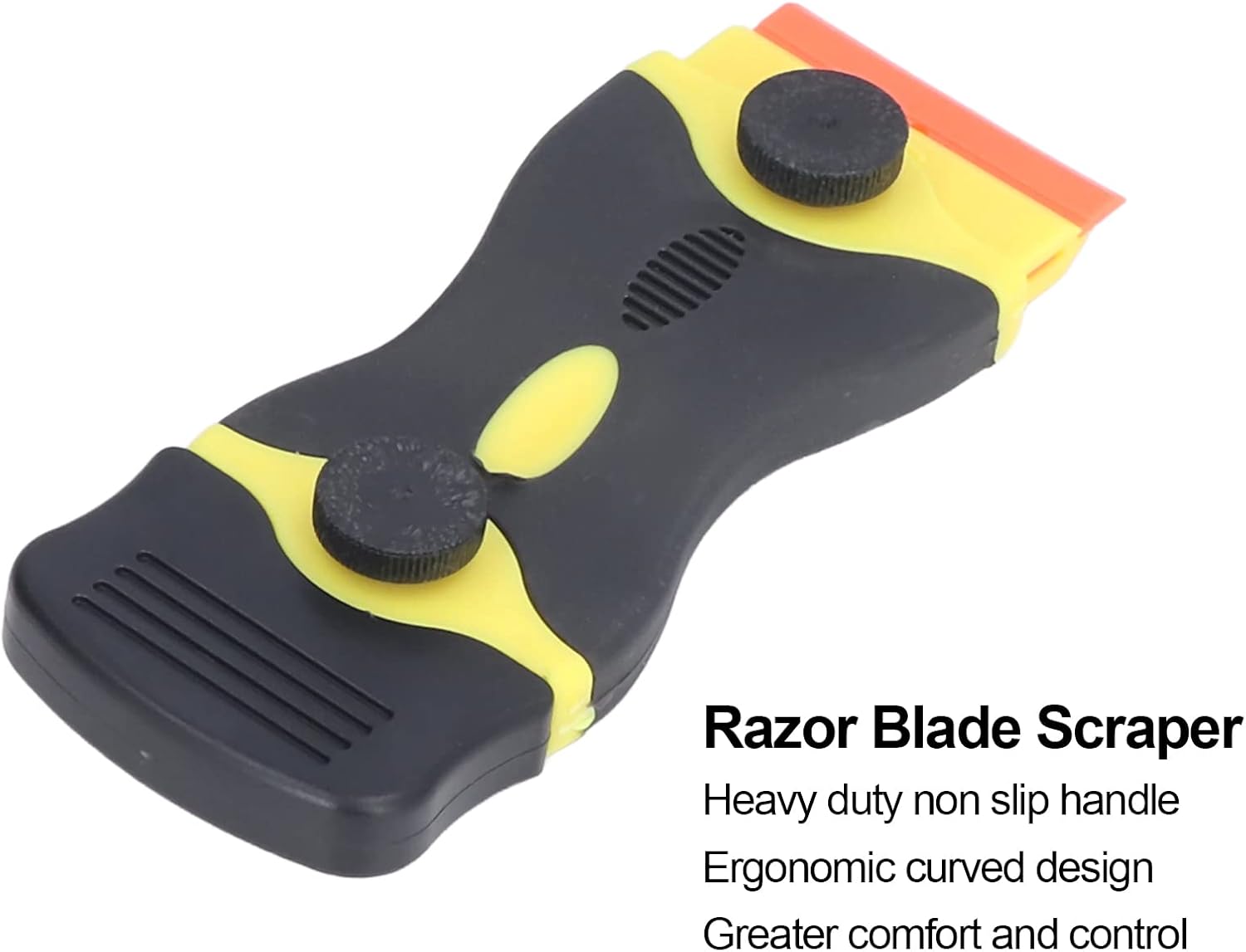 Tyenaza Razor Scraper, 3pcs Blade Scrape with 9pcs Scraper & 9pcs Blade, Scraper Tool for Removing Labels Stickers Decals Paint from Glass and Stovetop