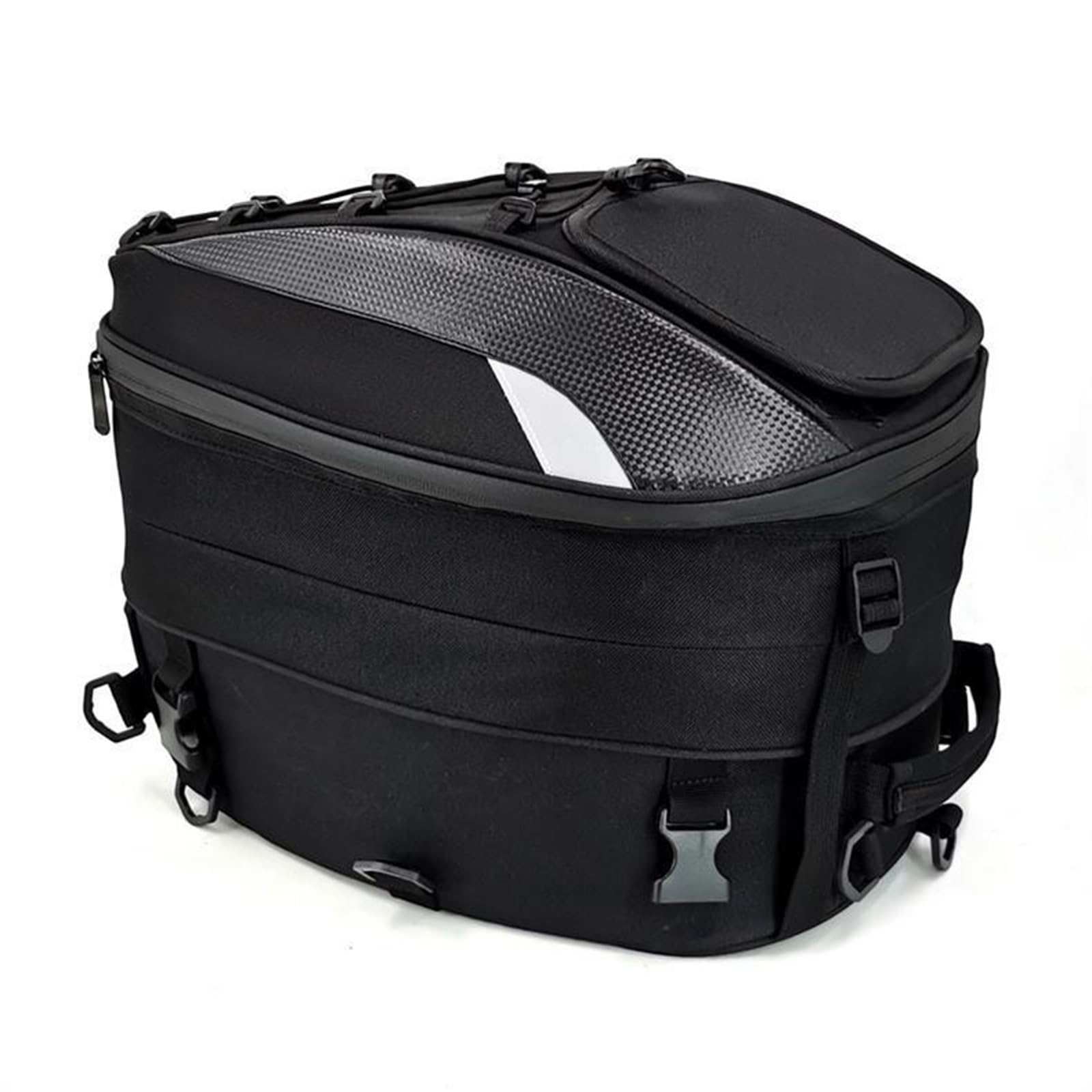 Bolsa de Asiento Trasero para Kawasaki Z800 Abs | bolsa colín moto, mochila para casco integral, mochila moto impermeable, gran capacidad expansible, porta cascos moto
