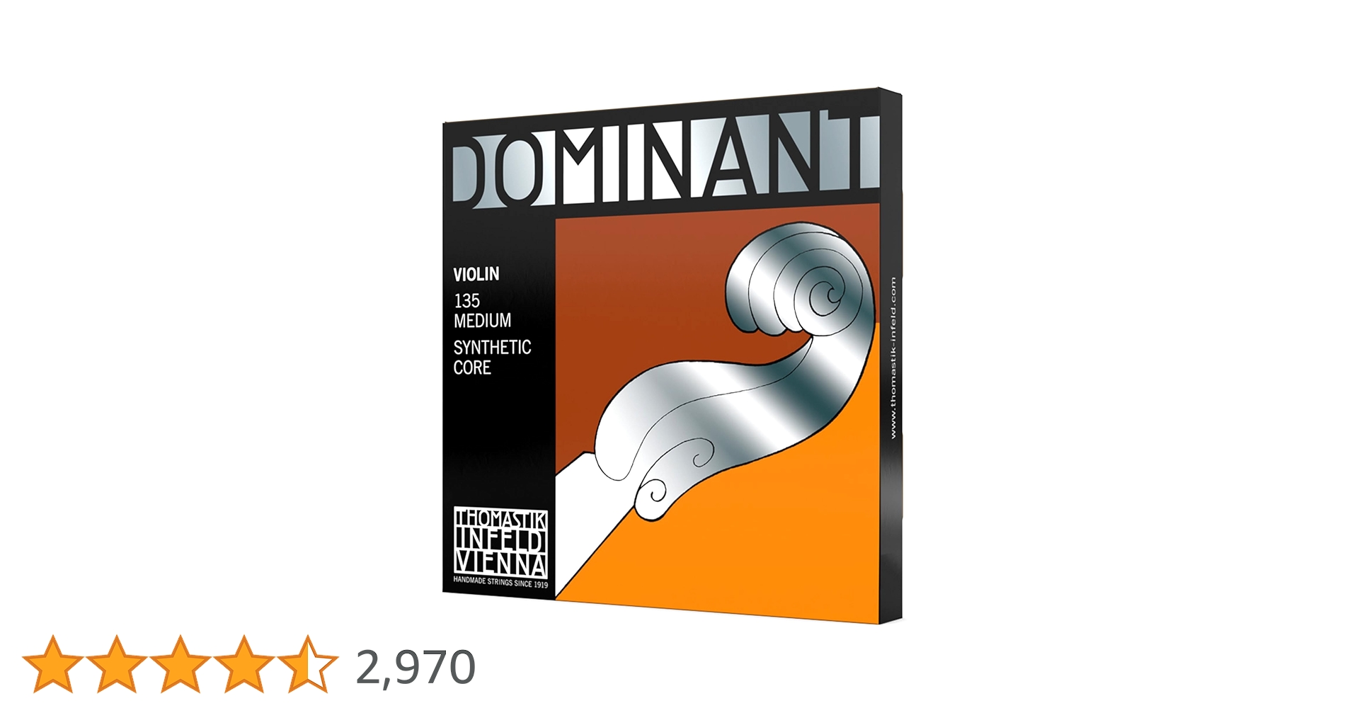 <新品・未使用>4/4 バイオリン 弦 ドミナント EADG 4本セット Amazon.co.jp: Dominant ドミナント 4/4バイオリン弦セット