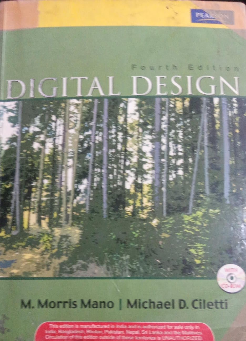 Digital Design By M. Morris Mano (Second Hand & Used Book (Mussu)