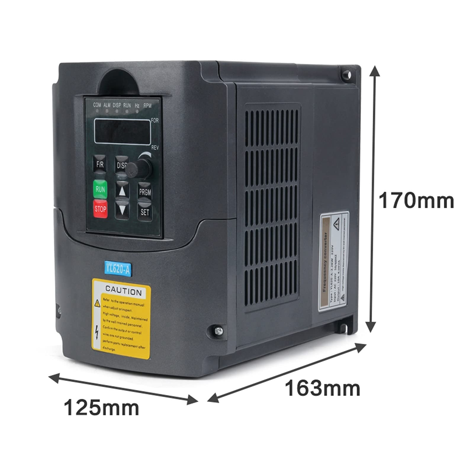 Kit moteur à broche 2 2KW 220 VFD Onduleur 3kw 4kw 5.5 kW 7,5 kW Convertisseur de fréquence Convertisseur 1P Entrée 3P Sortie 220 for CNC Spoid Motor Speed ​​Con(2.2kw yl620-a)